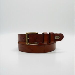 Vintage Valentino Single Prong Leather Belt